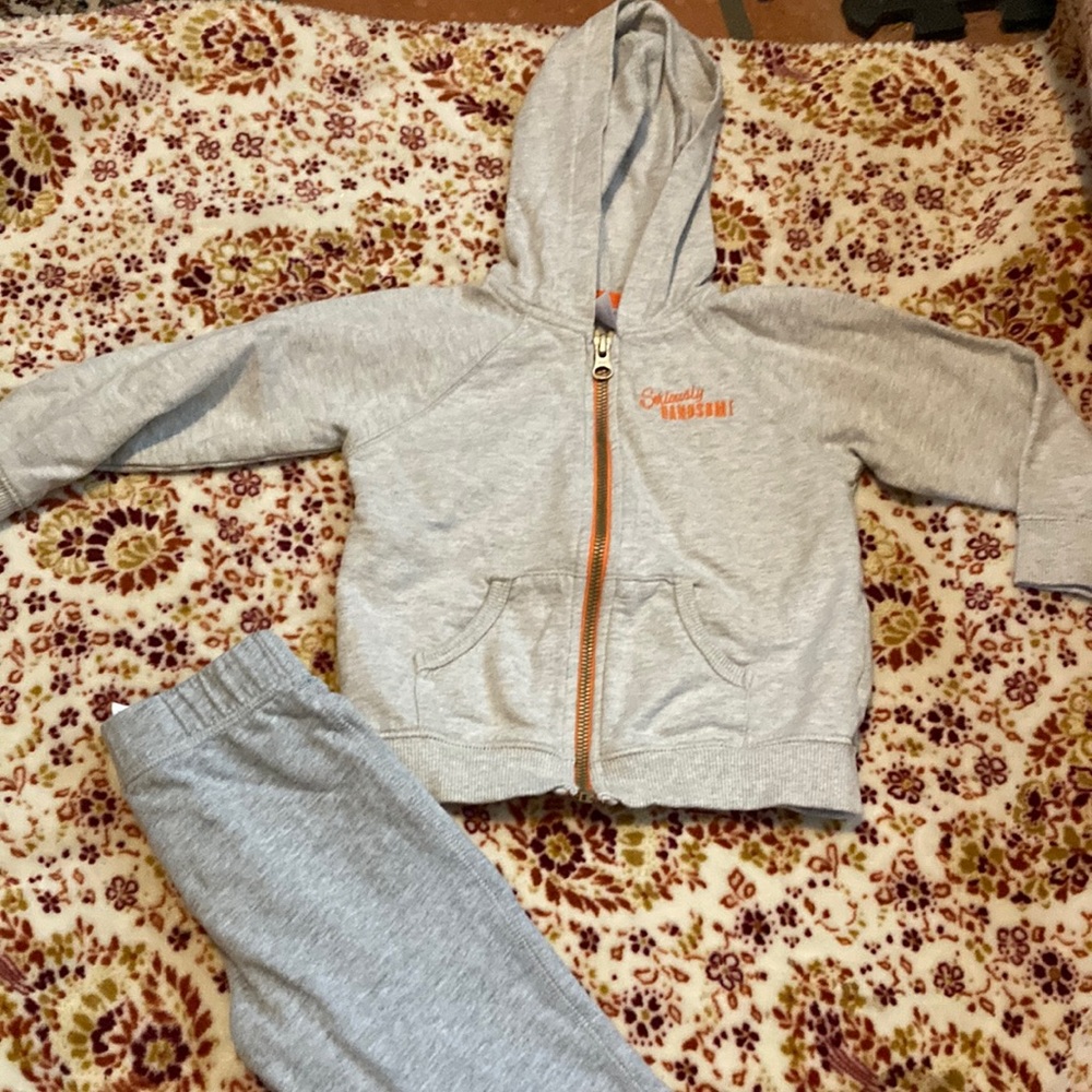 Carters “seriously handsome” lightweight hoodie